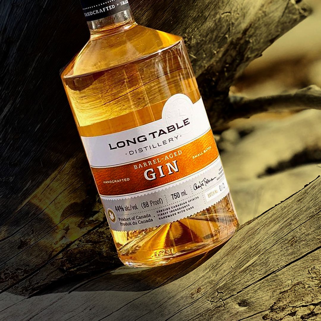 Label of the Week: A Barrel-Aged Gin that looks beautiful and luxurious
